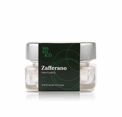 Zafferano frantumato 0,5g 100% Made in italy Masilicò