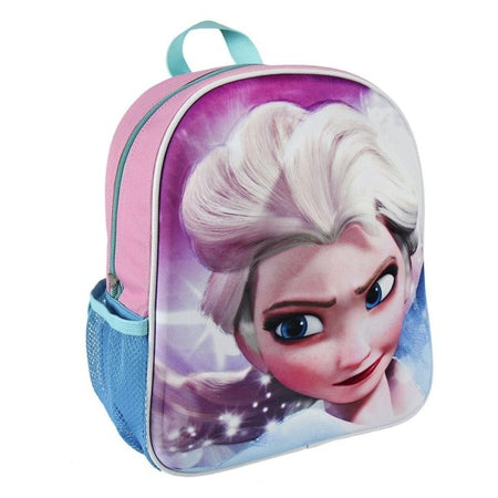 Zainetto Frozen Elsa Disney Stampo Rilievo 3d Asilo Scuola Bambine Tempo Libero