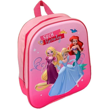 Zainetto Principesse Disney Belle Cenerentola Stampa In 3d Bambine Scuola Asilo