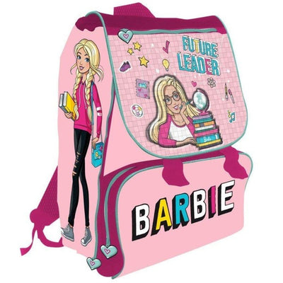 Zaino Scuola Estensibile Barbie Bambine Ragazze Scuola Elementare Premium 40 Cm