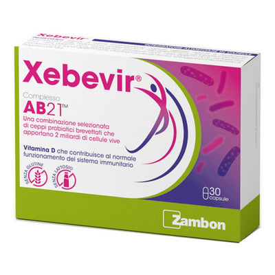 Zambon Italia Srl Xebevir 30Cps Salute e cura della persona/Vitamine minerali e integratori/Singole vitamine/Multivitamine FarmaFabs - Ercolano, Commerciovirtuoso.it