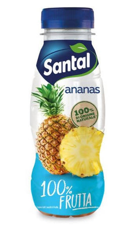 confezione 12 pz Ananas 100% Frutta 250 ml Santal fardello da 12 bottigliette succo Non solo caffè online - Albano Laziale, Commerciovirtuoso.it